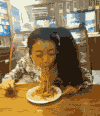 吃饭 抠鼻屎 搞笑 雷人