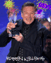 罗宾·威廉姆斯 Robin McLaurim Williams 烟花 捧奖杯