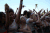 音乐节 欢呼 人海 Lollapalooza