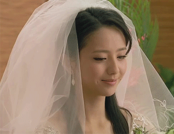 佟丽娅 谢谢 结婚 新娘 迷人 微笑 害羞