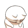 卡通 猫咪 哭泣 委屈