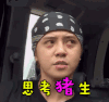 极限挑战 soogif soogif出品 思考 罗志祥 思考猪生