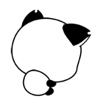 卡通 心碎 猫咪 黑白