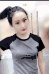 美女 清纯 马尾辫 活力满满