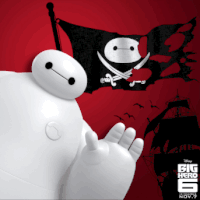 可爱 萌萌哒 Big Hero 6 再见