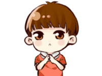 动漫 二次元 小男孩 眨眼睛