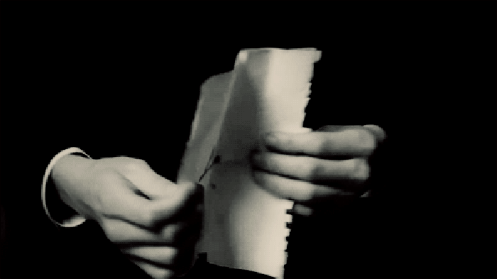 黑白 纸 打开 我爱你