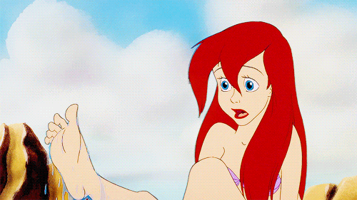 小美人鱼 迪斯尼动画 爱丽儿 可爱