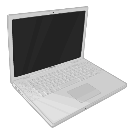 电脑 笔记本 白色 展示