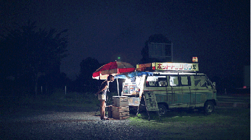 日本 流动 贩卖 夜晚