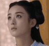 花千骨 赵丽颖 摇头 呆萌