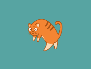 卡通走路小猫图片_卡通走路小猫动态图_卡通走路小猫表情包gif动图