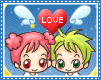 情人节 美女 可爱 love 卡通