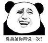 暴漫 文字表情包 臭弟弟你再说一次 搞笑 逗 沙雕