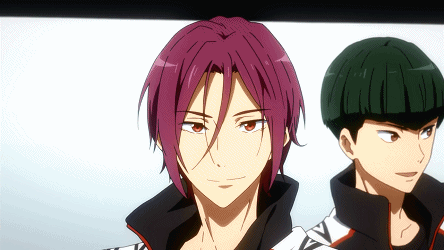 动漫 少年 眼神 笑容