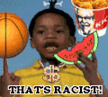 racist 转球 儿童 西瓜