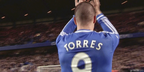 托雷斯 Fernando Torres 鼓掌 庆祝