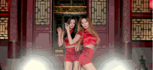 EXID MV hani 上下（中文版） 动作 跳舞
