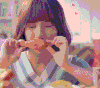 清新 美女 可爱