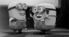 神偷奶爸 Despicable Me 小黄人 黑白