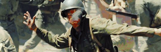 硬汉gif动态图片,爆炸血腥战争动图表情包下载 - 影视