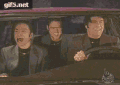 金凯瑞疯狂三人组 男人 开车 唱歌