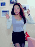 可爱 性感 长发