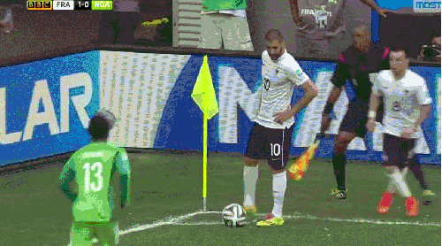 尼日利亚 巴西世界杯 格列兹曼 法国队 破门 足球 战术角球