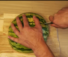 切西瓜 水果刀 造型 创意