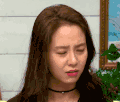 宋智孝 美女 长发 眨眼睛