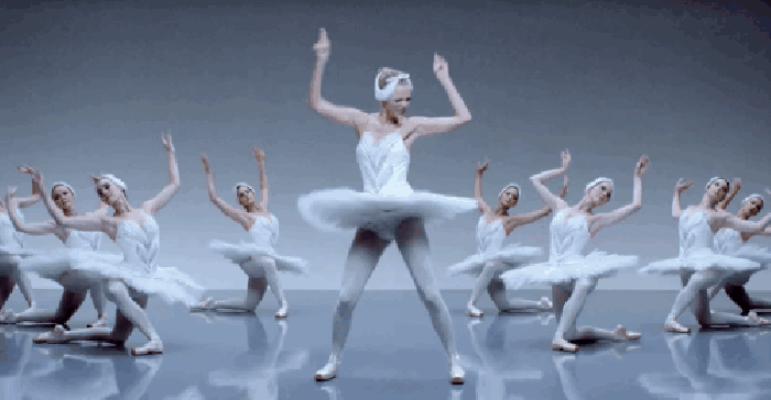 芭蕾 舞动 天鹅 白色