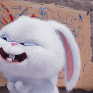 小白兔 搞笑 可爱 淘气