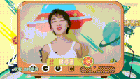 周冬雨 搞笑 短发 吊带