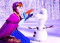 冰雪奇缘 安娜 雪人 冰冻 调皮 Frozen Disney