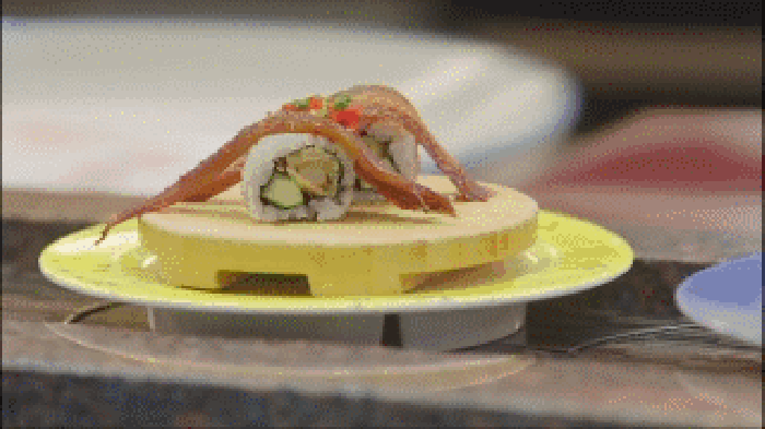 寿司 美味 食物 盘子