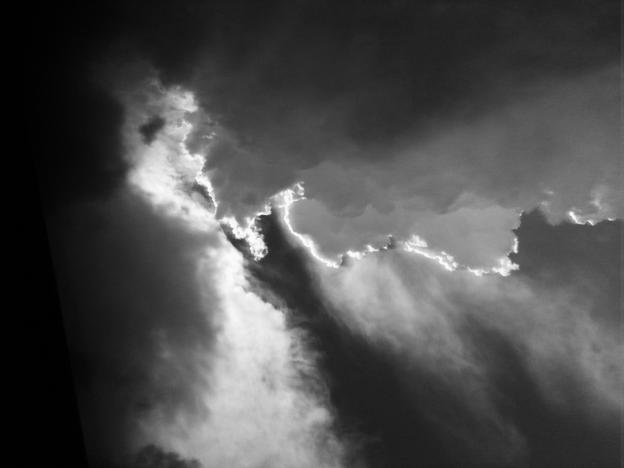 多云 黑白 云 clouds