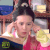 刘诗诗 思考 古灵精怪
