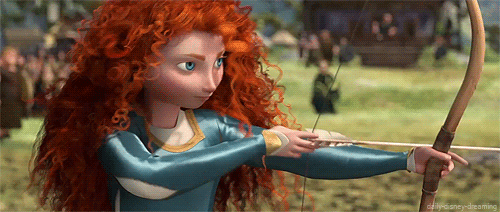 勇敢传说 梅莉达公主 拉弓 鉴定 动画 迪士尼 皮克斯 Brave Disney