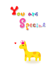 长颈鹿 动画 萌 卡通 彩色 giraffe