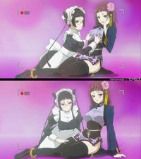 女人 手势 动漫 妖娆