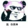 我你男神 熊猫头 斗图 搞笑 猥琐