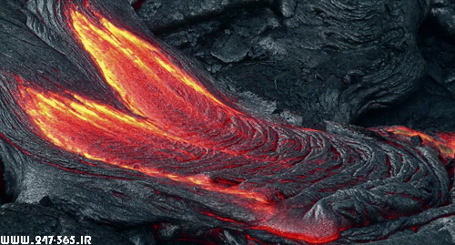 熔岩 lava nature 流动