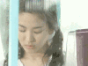 宋慧乔 美女 眼神 下雨