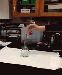 玻璃 化学 神奇 泡沫