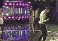 美女 跳舞  小心 发卡