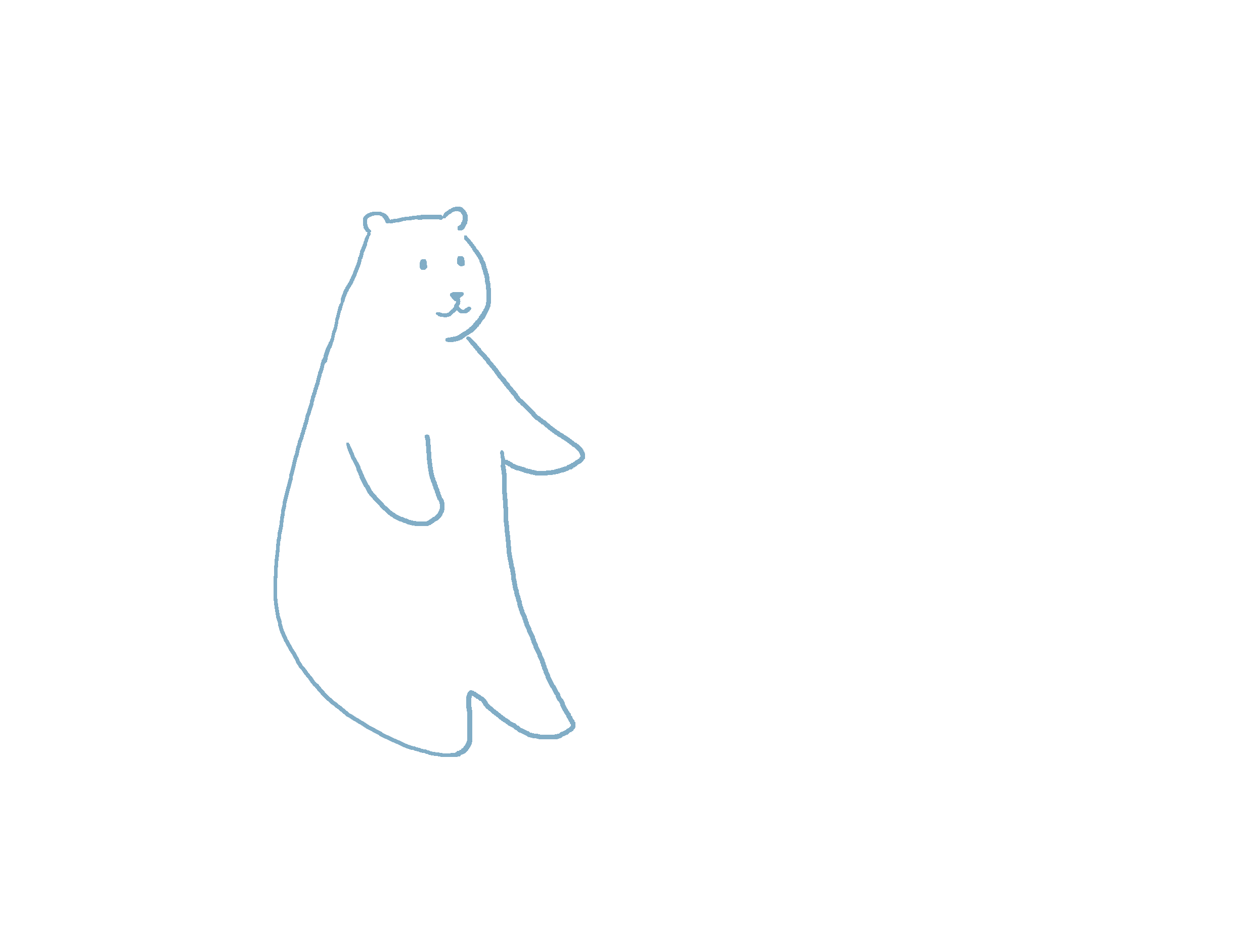 北极熊 企鹅 围巾 玩耍
