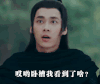 哎呦卧槽 我看到了啥 青云志 捂嘴 李易峰 黑衣服 古装
