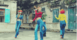 MAMAMOO MV pose 你最完美 牛仔裤