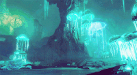 奇幻 绿色 漂亮 风景