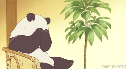 熊猫 不开心 我不要 我要吃竹子